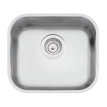 Imagem de Cuba de embutir Tramontina Lavínia 40 BL em aço inox escovado 40x34 cm