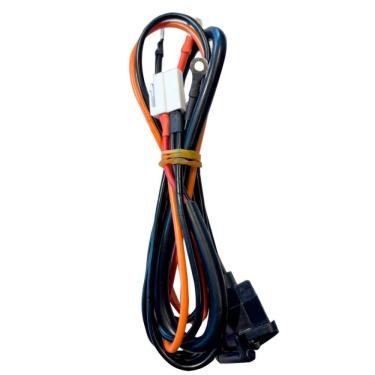 Imagem de Tomada Tripolar com Conjunto de Fio para Bateria Bicicleta Scooter Elétrica