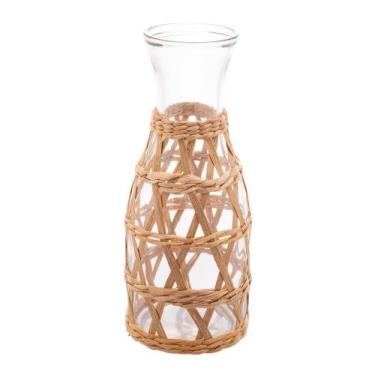 Imagem de Garrafa Wolff de Vidro com Sisal 800ml