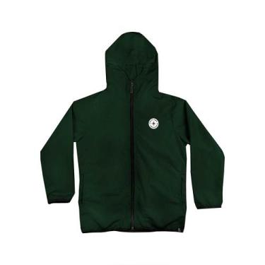 Imagem de Agasalho Nylon Infantil Menino Militar WSS Retro - WSS BRASIL, Verde, 