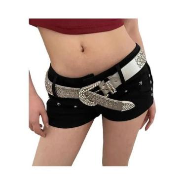 Imagem de Cinto Feminino Y2K Com Strass, Acessório De Moda, Novo Estilo 2024, Ci