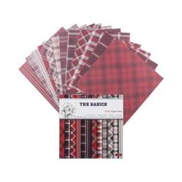 Imagem de Papel Cartão Vintage Com Padrão Floral 6X6 Polegadas Para Scrapbooking