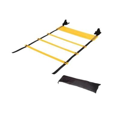 Imagem de Escada De Exercício Ajustável Em Nylon Para Treinamento De Coordenação