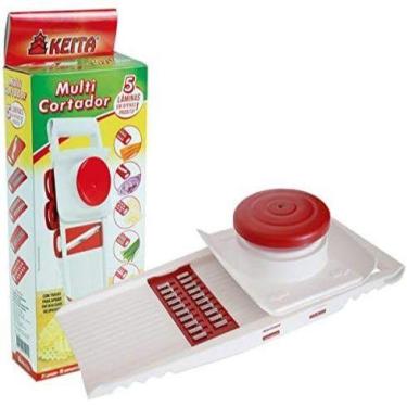 Imagem de Multi Cortador 5 Em 1 Fatiador Mandolin Ralador Legumes - Keita