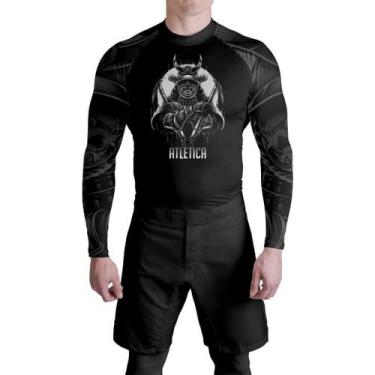 Imagem de Rash Guard Black Samurai Atlética, Preto, GG2