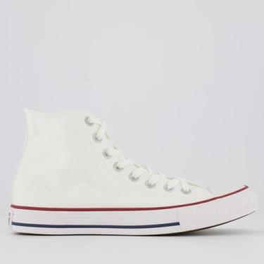 Imagem de Tênis Converse All Star Chuck Taylor Cano Médio Branco, 35