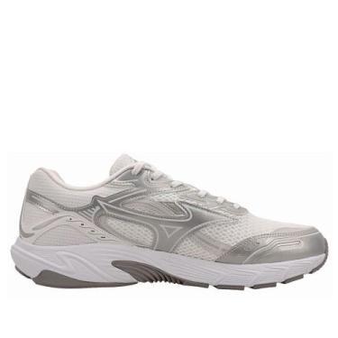 Imagem de Tênis Feminino Mizuno CSD Sport Softier Foam Branco/Prata, Branco, Pra