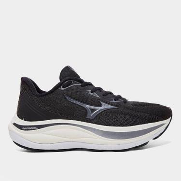 Imagem de Tênis Mizuno Wave Skyway Masculino, Preto, 40