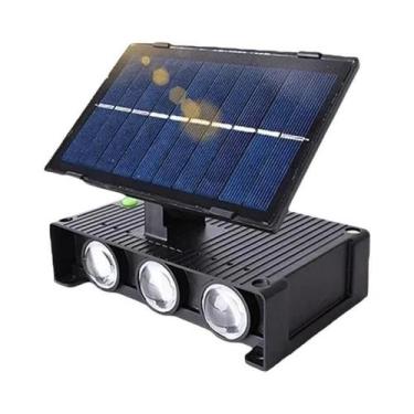 Imagem de Lâmpada Solar LED Para Parede Externa, À Prova d'Água, Controle Inteli