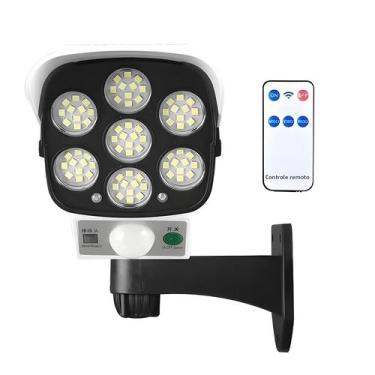 Imagem de Luz De Segurança Solar 77LED Com Sensor De Movimento Infravermelho E C