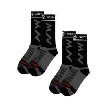 Imagem de Meias Para Treinamento Ao Ar Livre, Corrida, Ciclismo, 2 Pares, Meias 