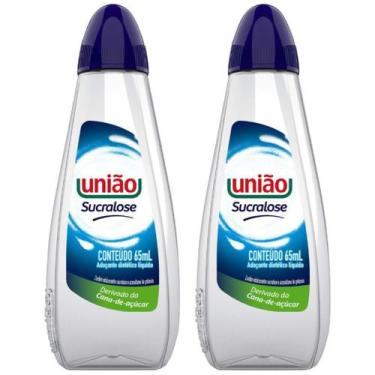 Imagem de Kit de 2 Adoçantes líquido 65ml Sucralose União