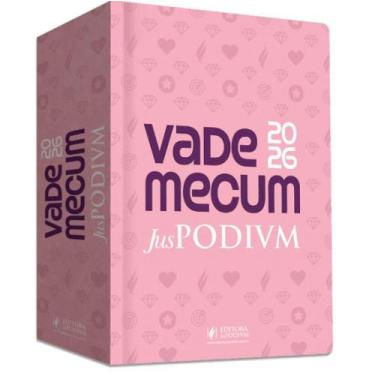 Imagem de Vade Mecum Juspodivm - Tradicional - Capa Rosa (2026)