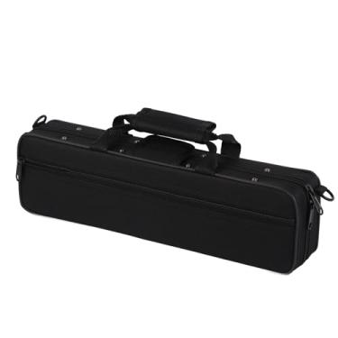 Imagem de Estojo para flauta de 16 furos, bolsa de transporte de tecido Oxford, acessórios para flauta, impermeável, resistente ao desgaste 16 furos bolsa de transporte para flauta transversal 39,5x12
