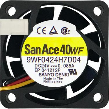Imagem de Cooler 9WF0424H7D04 24V 0.085A 3P B2 40X15 2 Anos Garantia - Sanyo Den