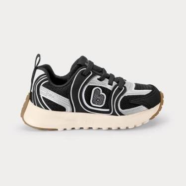 Imagem de Tênis Infantil Bibi Jogging Preto-Masculino