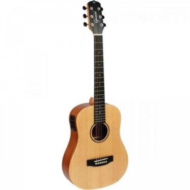 Imagem de Violão Giannini Gtg-36s Travel Aço Eq Natural Satin