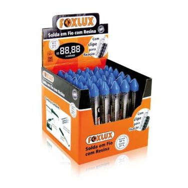 Imagem de Solda Estanho 63% Liga Tubo 4 Metros para Reparos em Eletrônicos com Excelente Aderência Foxlux