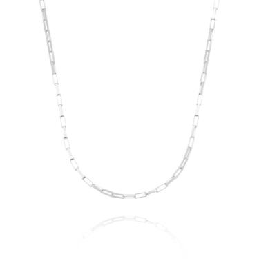 Imagem de Corrente Elos 1,3mm Unissex Prata 925