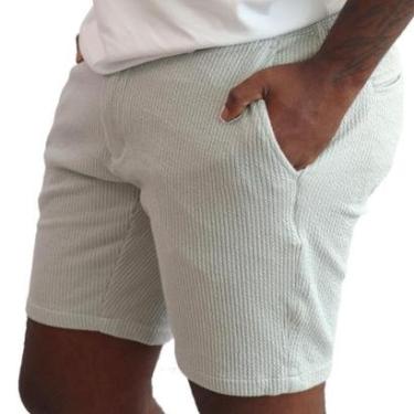 Imagem de Bermuda Masculina Malha Listrada-Masculino