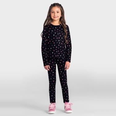Imagem de Blusa infantil menina térmica pesada Brandili-Feminino