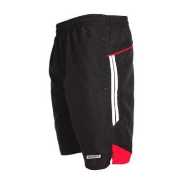 Imagem de Bermuda Tactel Masculina 3 Bolsos Elástico Cordão Nova7-Masculino