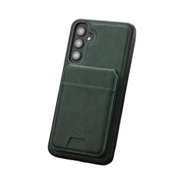 Imagem de Capa De Couro Com Carteira Destacável Para Samsung Galaxy S26 S25 Ultr