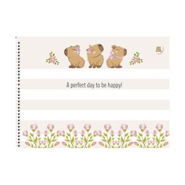 Imagem de Caderno de Cartografia e Desenho Capivarinhas - ANIMATIVA