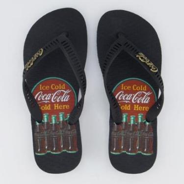 Imagem de Chinelo Coca Cola Bottle Circle Masculino-Masculino