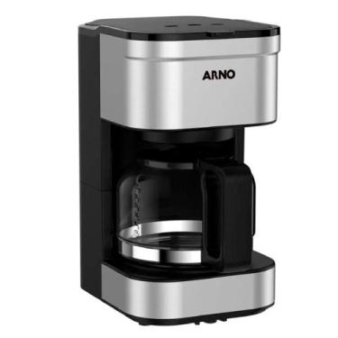 Imagem de Cafeteira Filtro Arno Preferita Inox 750ml Preta 220V, Preto, 220V