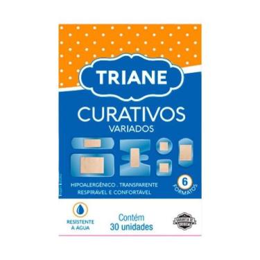 Imagem de Curativo Triane 6 Formatos Diferentes Cremer 30 Unidades
