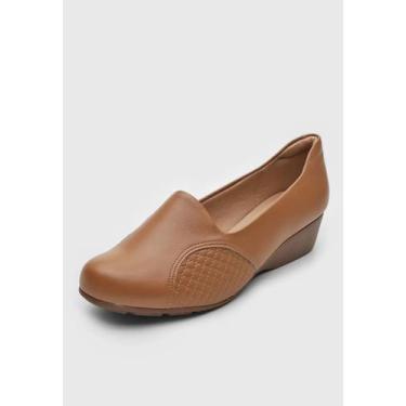 Imagem de Sapato Feminino Modare Anabela para Joanete 7014.229, 36, Nude