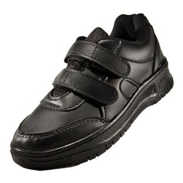Imagem de Tênis Escolar Infantil Unissex Bafafá 500, Preto, 24