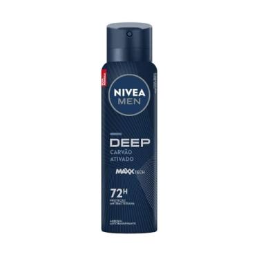 Imagem de NIVEA MEN Desodorante Antitranspirante Aerossol Masculino Deep Original - Proteção prol...