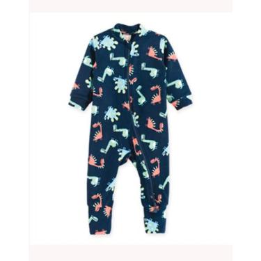 Imagem de Macacão Infantil Roupa Bebê Infantil Macaquinho Pijama Longo Comprido 