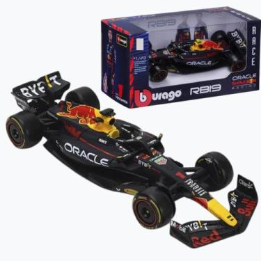 Imagem de Carro de Corrida miniatura Burago F1 Red Bull azul 1:43 13cm - Genéric