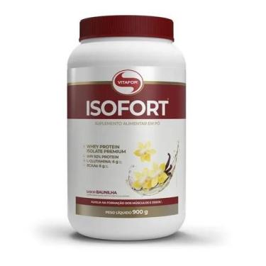 Imagem de Isofort Pote 900g Vitafor Sabor:Baunilha, Baunilha