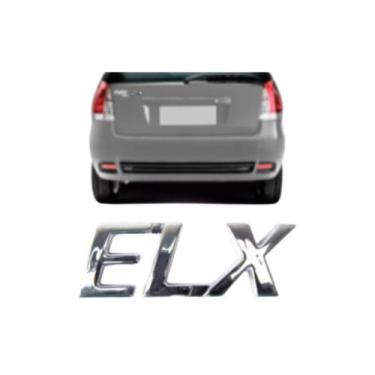 Imagem de Emblema Letreiro ELX Cromado Palio 2000 a 2011 Siena 2000 a 2010 - MAR