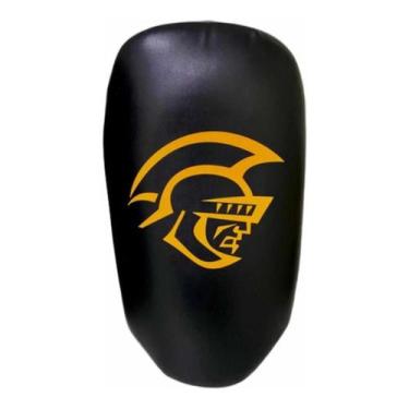 Imagem de Aparador De Chute Thai Pad Pequeno Pretorian, Preto, Amarelo