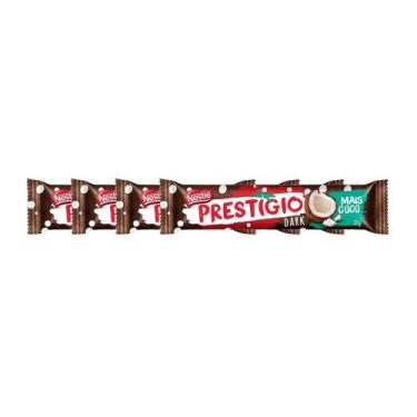 Imagem de Kit 4 Chocolate Nestlé Prestígio Dark 33g