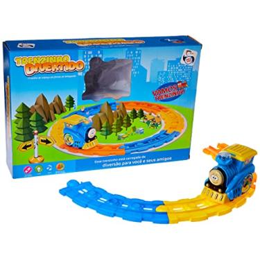 Imagem de Trenzinho com 7 Peças Luz e Som Pica Pau Brinquedos