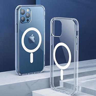 Imagem de Caixa de carregamento magnética sem fio fashion para iPhone 12 11 13 Pro MAX mini XR X XS MAX 7 8 Plus SE 2020, para iphone 7