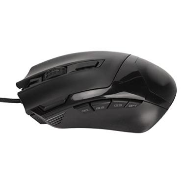 Imagem de Mouse com fio de 7200 DPI, mouse com fio para jogos de 6000 FPS Design de computador desktop ergonômico para laptop