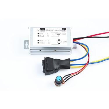 Imagem de KNACRO DC 12V 24V 36V 48V 60V 9-60V Controlador do Motor 10A PWM DC Motor Controlador de Velocidade Interruptor do Motor Módulo de Comutação Reversível Potência Máxima 600W