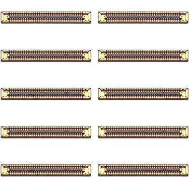 Imagem de HUANGYUNCHAO Acessórios telefônicos Para o Samsung Galaxy A52 4G SM-A525 10pcs Carregando conector FPC na placa-mãe Substituição do telefone celular