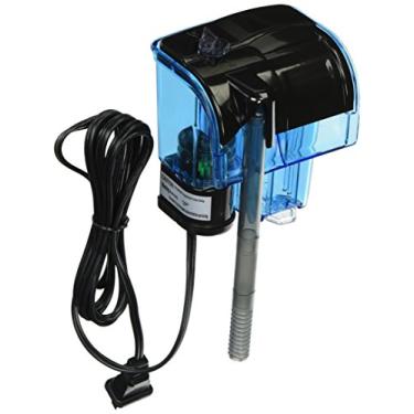 Imagem de Penn-Plax Filtro de energia Cascade 20 – Mini filtro suspenso com filtro quádruplo – Ótimo para configurações de água doce e água salgada, (Modelo: CPF6)