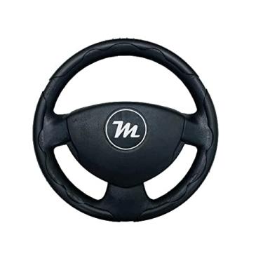 Imagem de Capa Protetora Para Volante Miollo Preta com Detalhe Vermelho