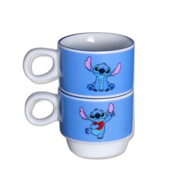 Imagem de Kit Xícaras Com 2 Peças Stitch