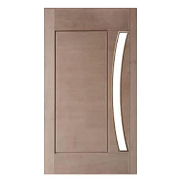 Imagem de Porta de Madeira 01 Almofada Arco p/Vidro Maciça Cedro Arana Casmavi Tamanho:72cm x 210cm