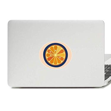 Imagem de O alfabeto laranja fruta linda estampa vinil emblema gráfico laptop adesivo adesivo caderno decalque